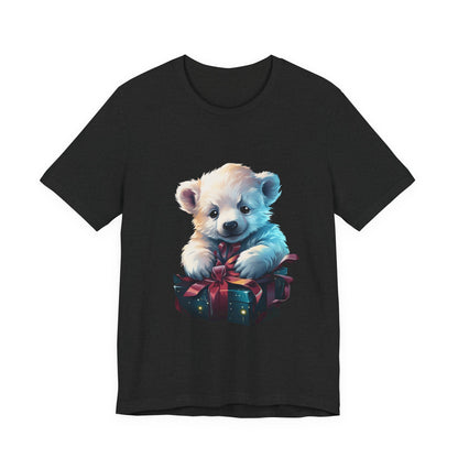 Cute Polar Bear Christmas T-Shirt Gift Tee