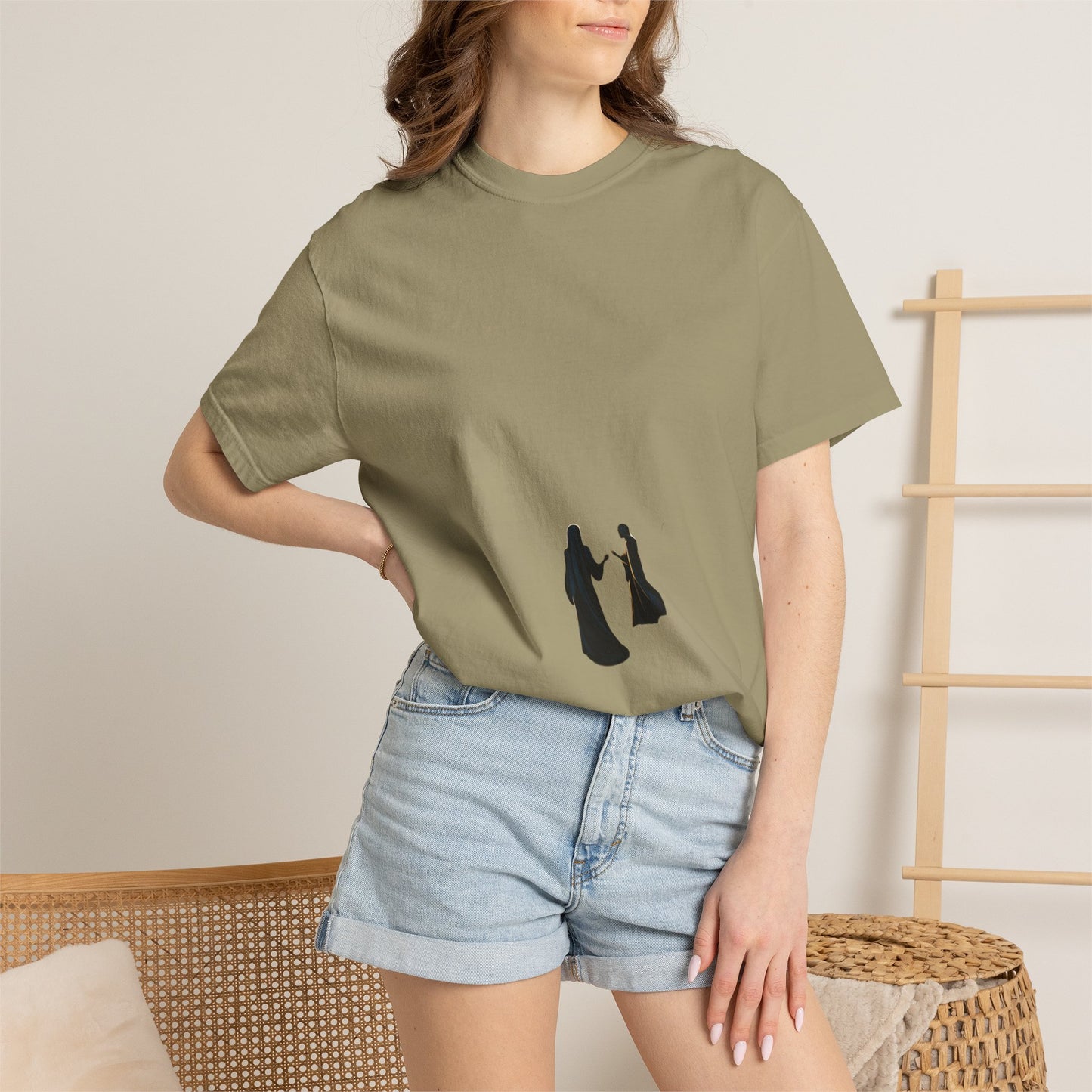 Nativity Star of Bethlehem Heavyweight Tee