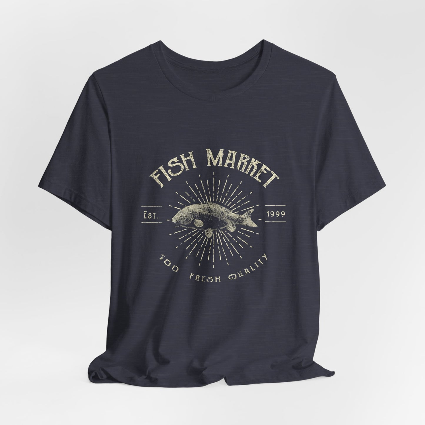 Fish Market Vintage Tee Est. 1999 Fishing Shirt