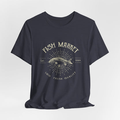 Fish Market Vintage Tee Est. 1999 Fishing Shirt