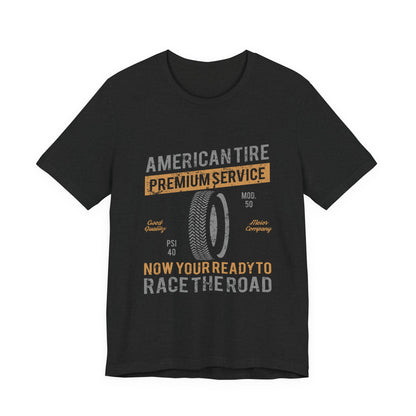 Retro American Tire T-Shirt Race the Road