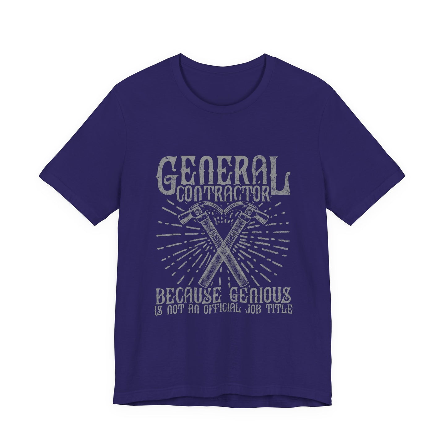 General Contractor Funny T-Shirt Genius Gift