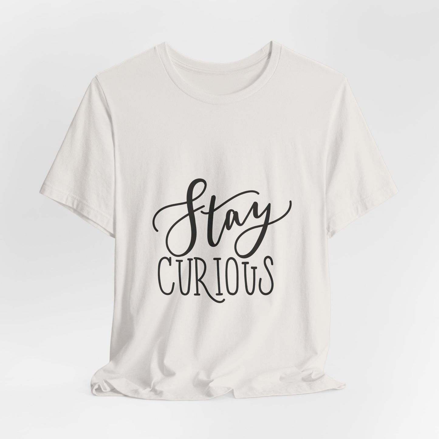 Stay Curious T-Shirt Inspirational Quote Tee