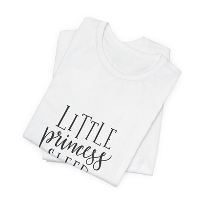 Little Princess Sleep Here Girls T-Shirt