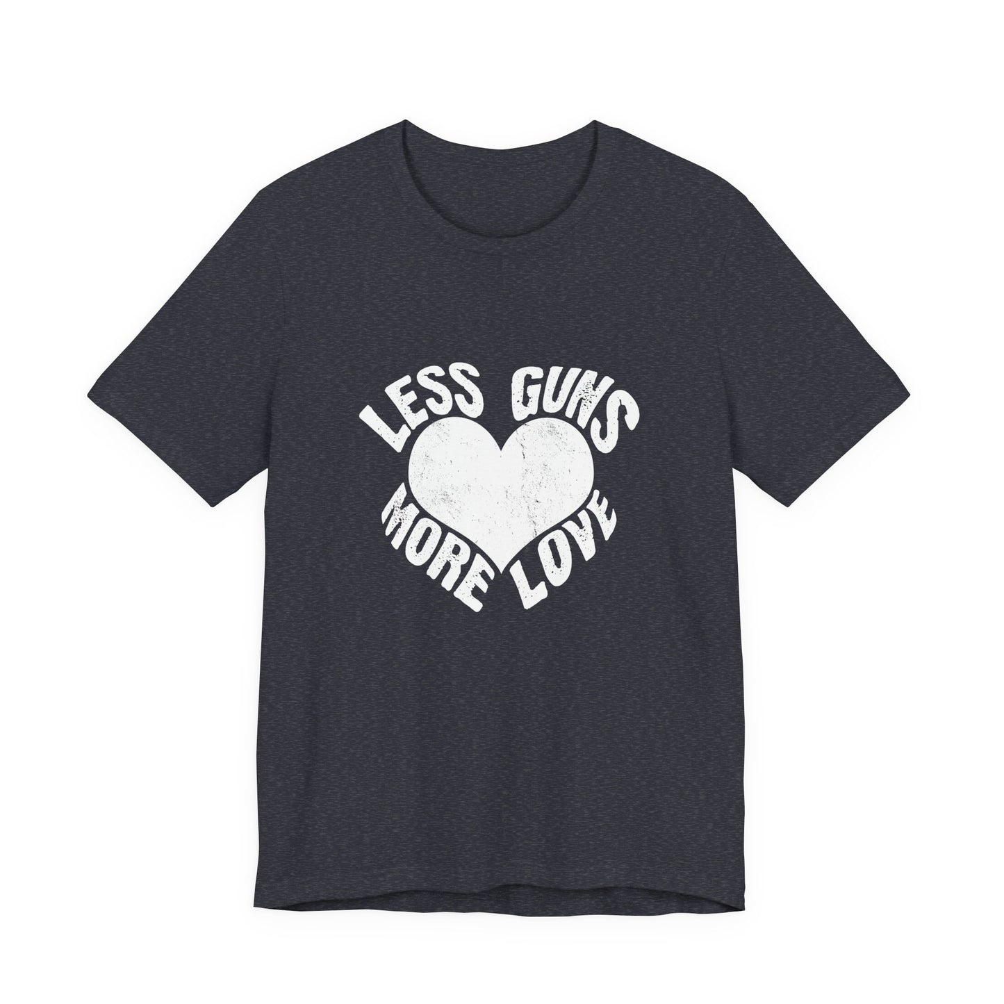 Less Guns More Love T-Shirt | Peace Graphic Tee