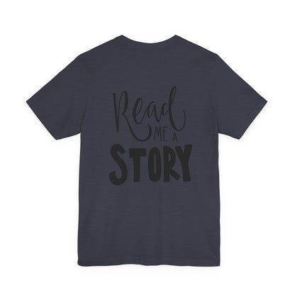Read Me a Story Kids T-Shirt Cute Book Tee