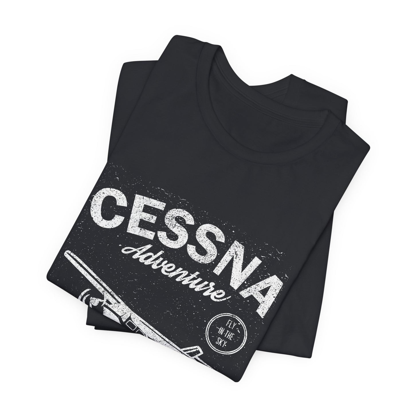 Distressed Aviation Tee for Pilots and Plane Lovers