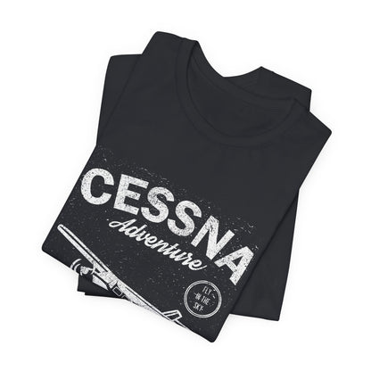 Distressed Aviation Tee for Pilots and Plane Lovers