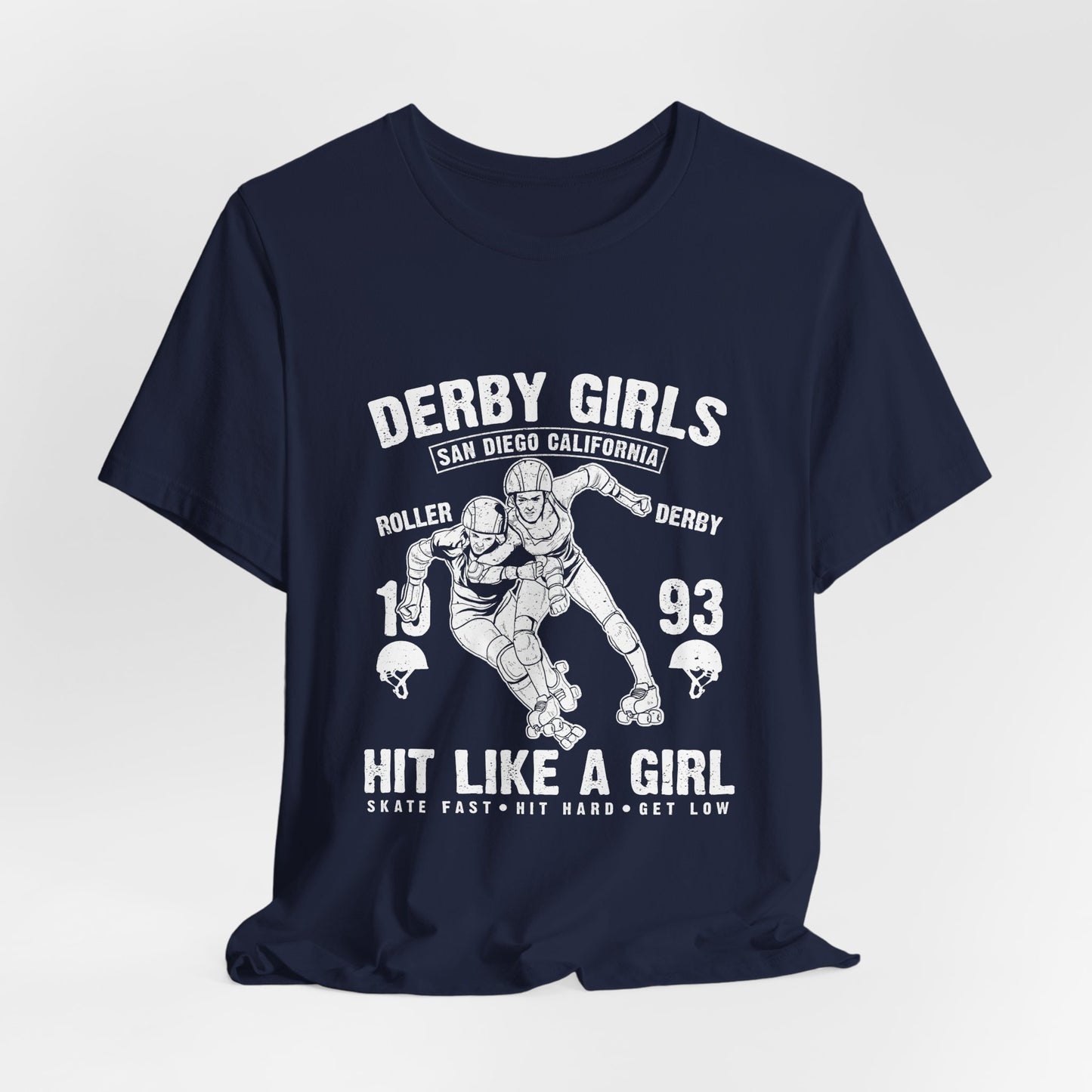 Derby Girls T-Shirt Roller Skating Gift Tee