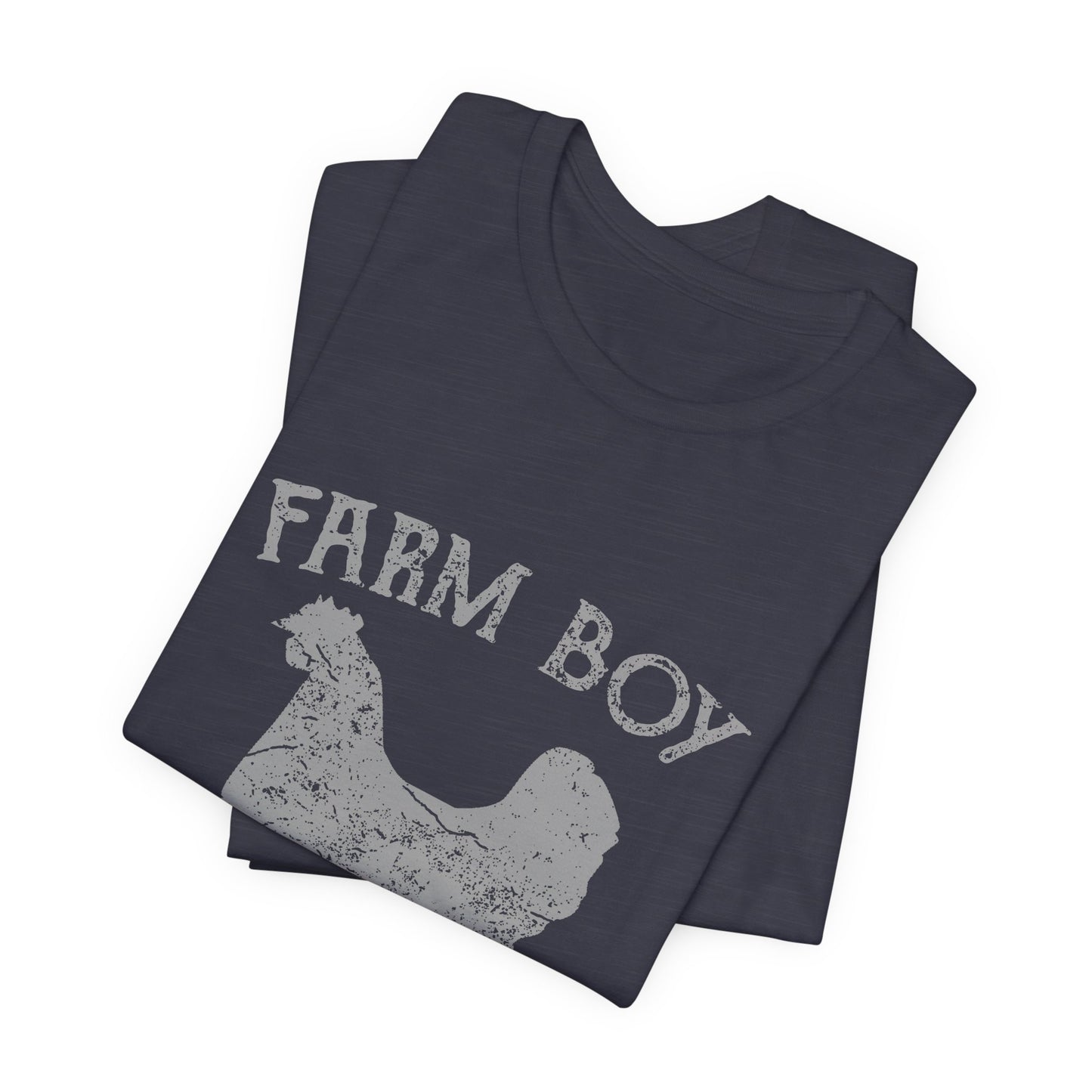 Farm Boy T-Shirt Fresh Organic Rooster Tee