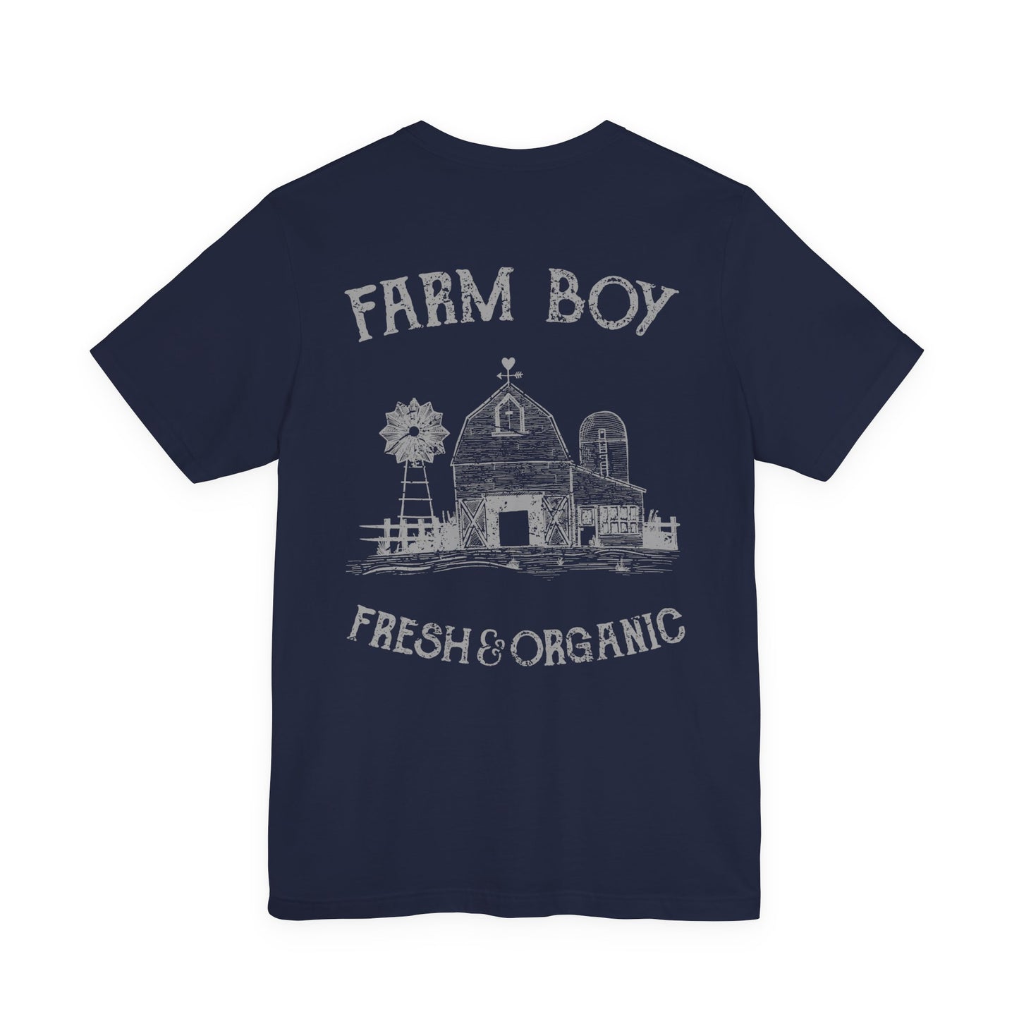 Farm Boy T-Shirt Fresh & Organic Barn Tee