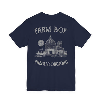 Farm Boy T-Shirt Fresh & Organic Barn Tee