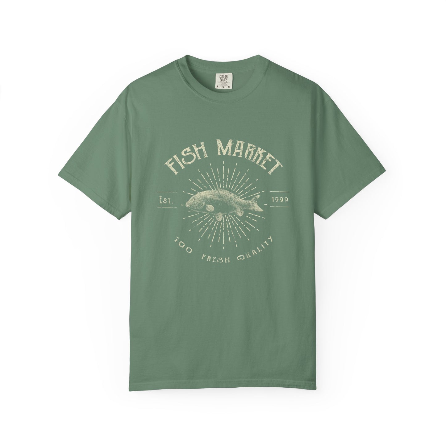 Fish Market Garment-Dyed Tee Est. 1999 Fishing