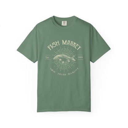 Fish Market Garment-Dyed Tee Est. 1999 Fishing