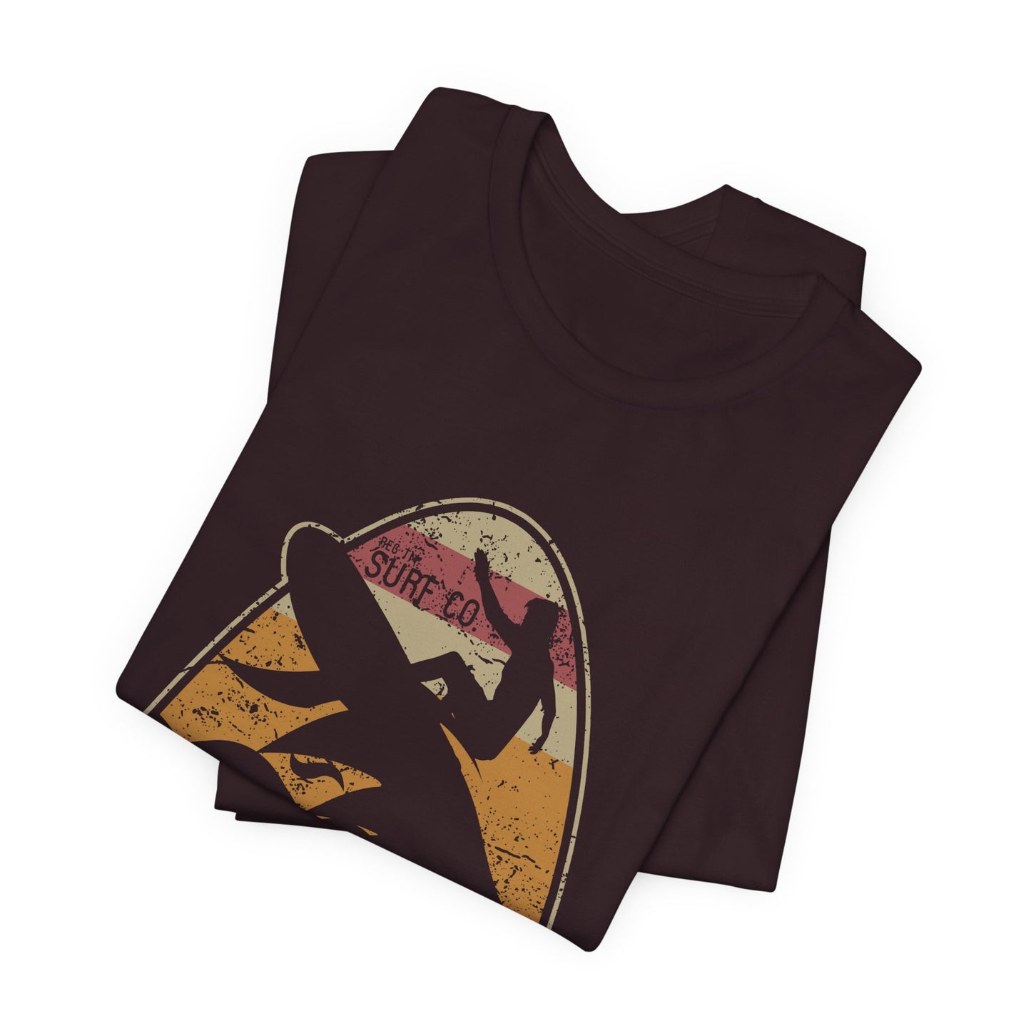 California Beach Surfing T-Shirt Retro Surf Tee