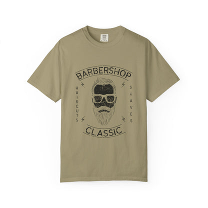 Barbershop Classic Tee | Retro Bearded Barber