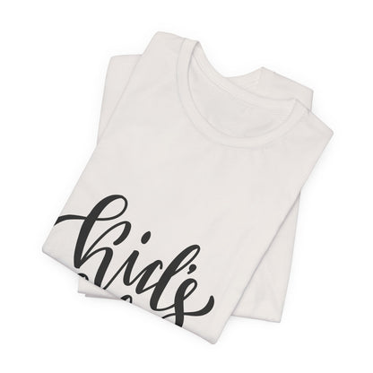 Kid's Room T-Shirt Calligraphy Script Tee