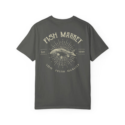 Fish Market Garment-Dyed Tee Est. 1999 Fishing