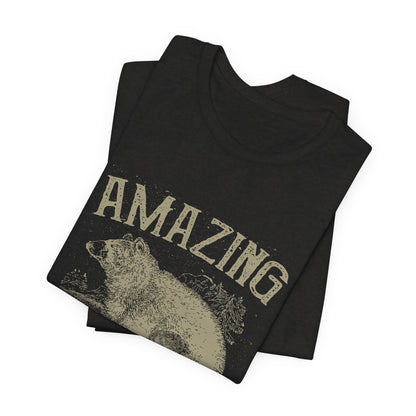 Amazing Wildlife Bear T-Shirt Vintage Outdoors
