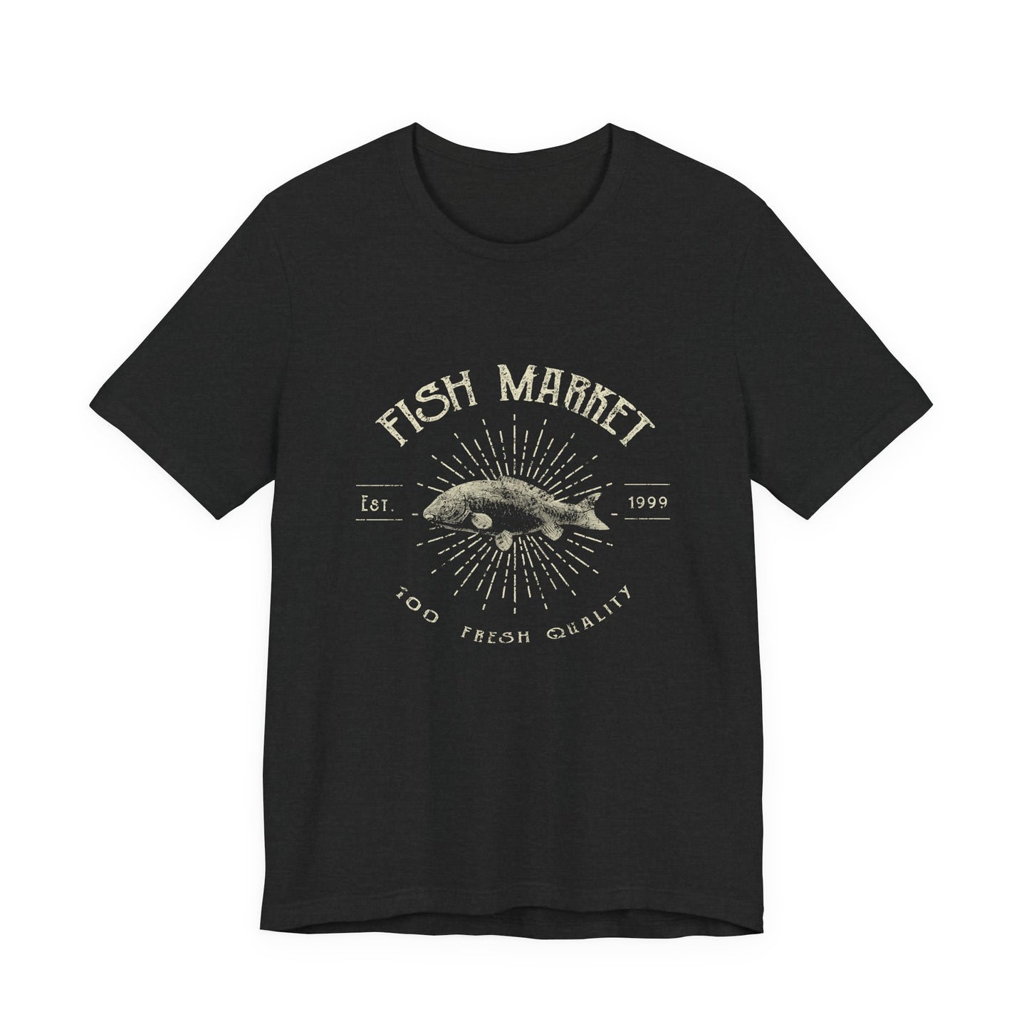 Fish Market Vintage Tee Est. 1999 Fishing Shirt