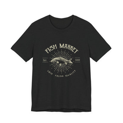 Fish Market Vintage Tee Est. 1999 Fishing Shirt