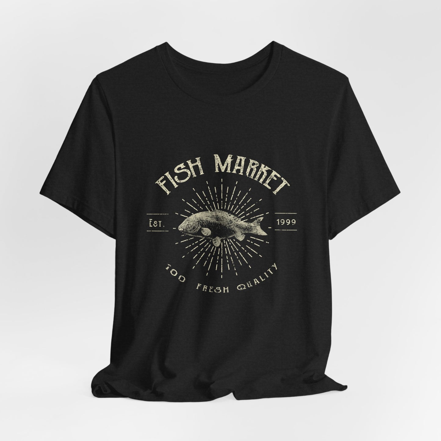 Fish Market Vintage Tee Est. 1999 Fishing Shirt