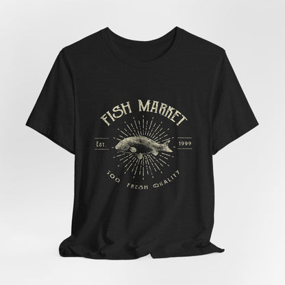 Fish Market Vintage Tee Est. 1999 Fishing Shirt
