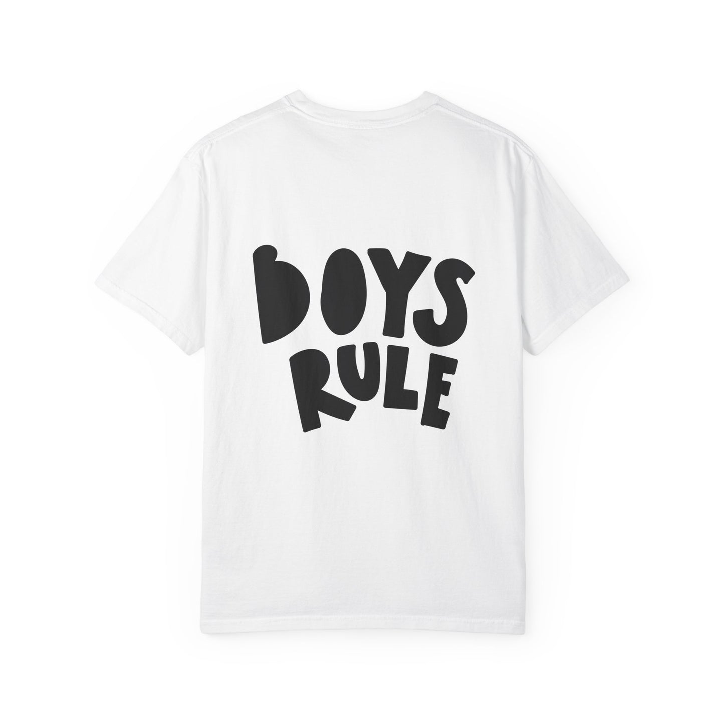 Boys Rule Kids Garment-Dyed Heavyweight Tee