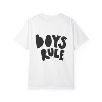 Boys Rule Kids Garment-Dyed Heavyweight Tee