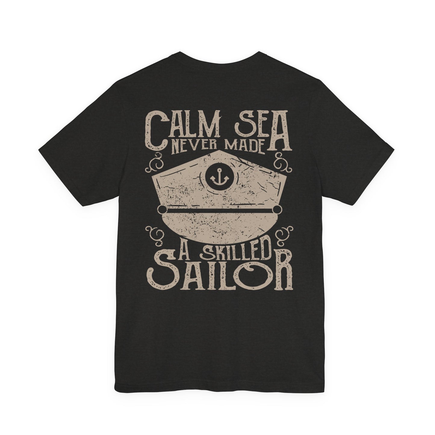 Calm Sea Skilled Sailor T-Shirt Nautical Tee