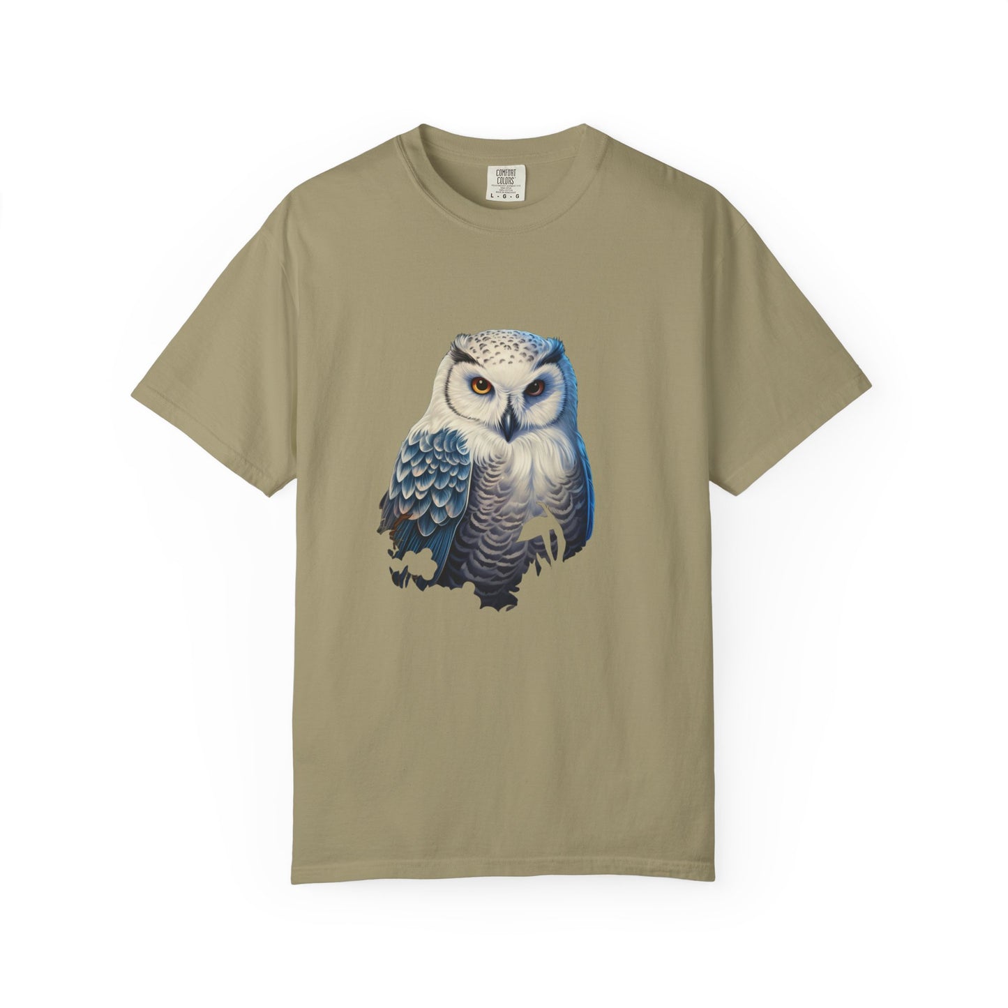 Snowy Owl Christmas Garment-Dyed Tee Winter