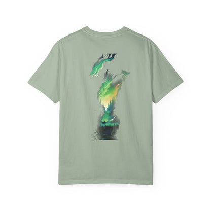 Northern Lights Forest Garment-Dyed Tee Aurora