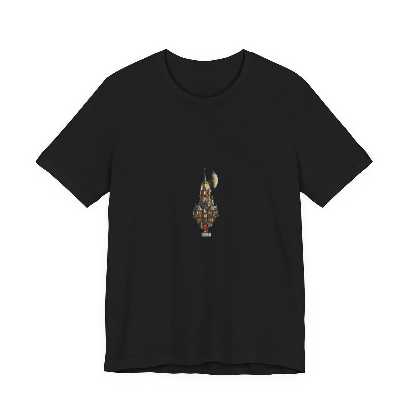 Fantasy Castle Book Christmas T-Shirt