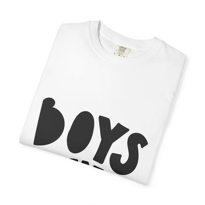 Boys Rule Kids Garment-Dyed Heavyweight Tee