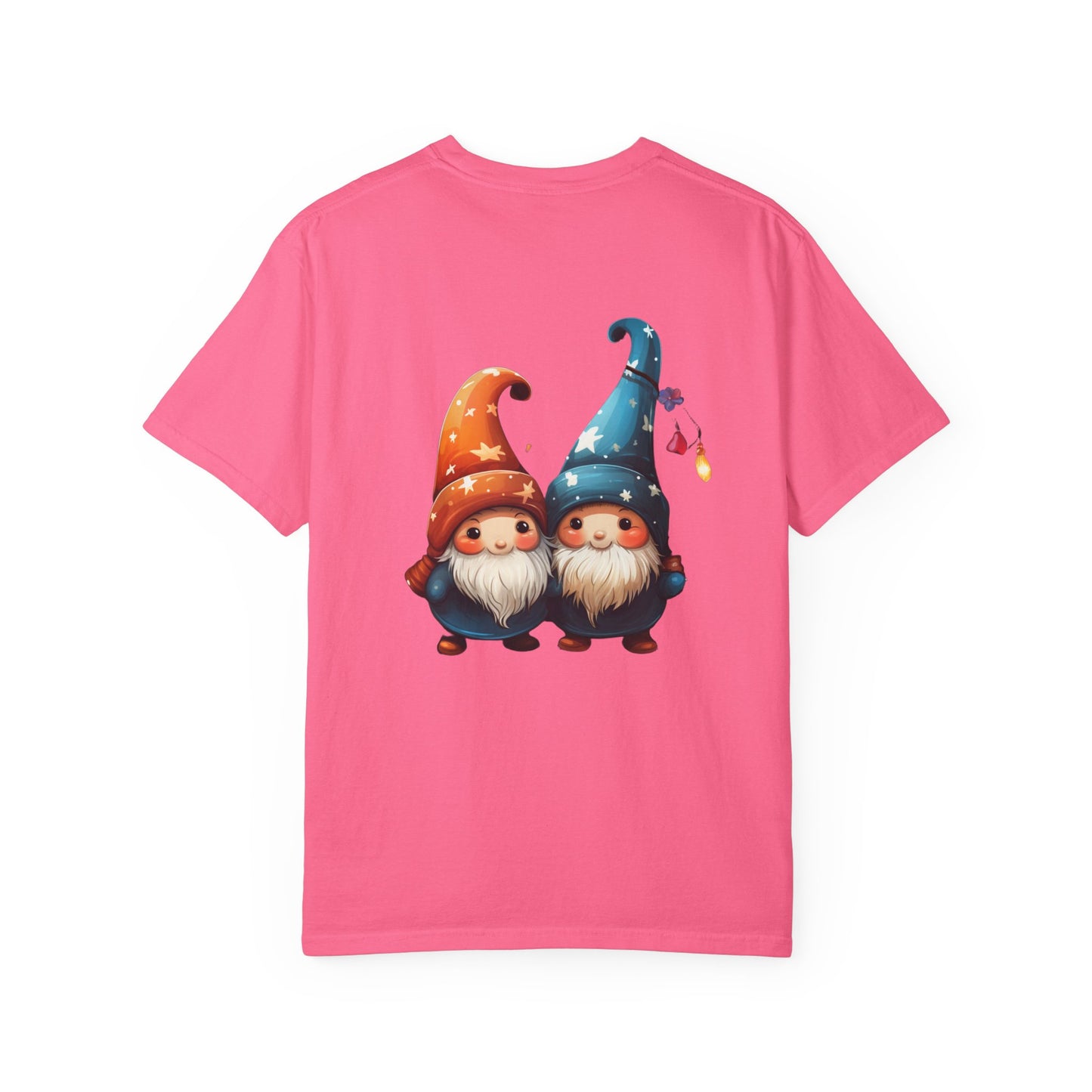 Gnome Couple Christmas Garment-Dyed Tee Lights