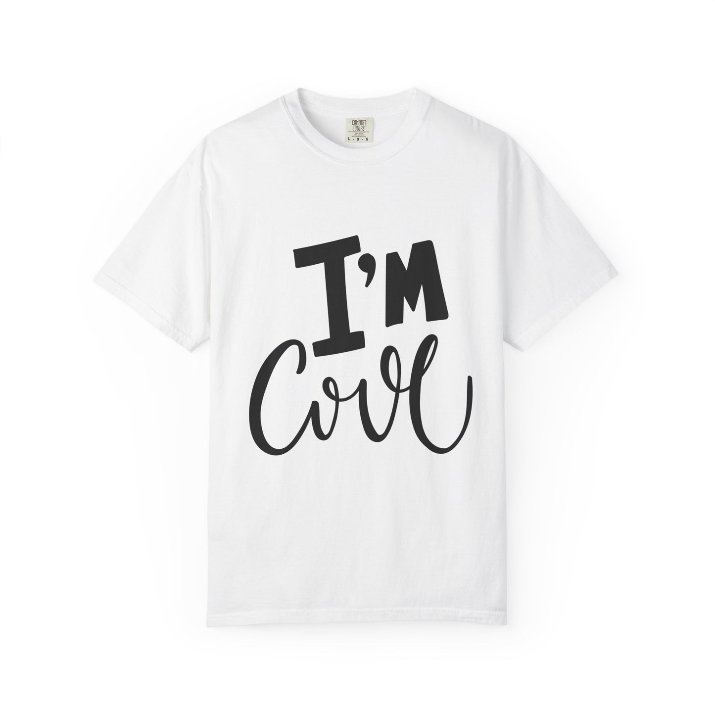 I'm Cool Kids Garment-Dyed Heavyweight Tee