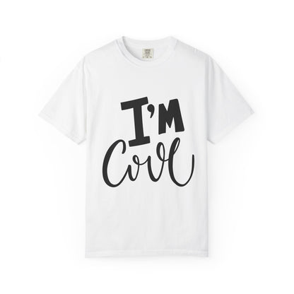 I'm Cool Kids Garment-Dyed Heavyweight Tee