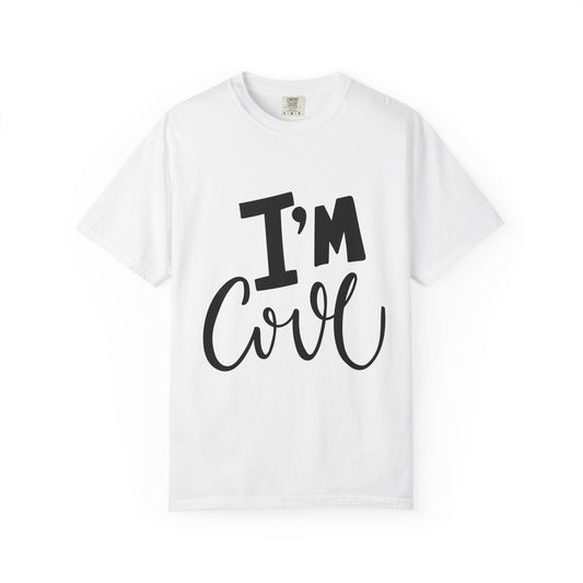 I'm Cool Kids Garment-Dyed Heavyweight Tee