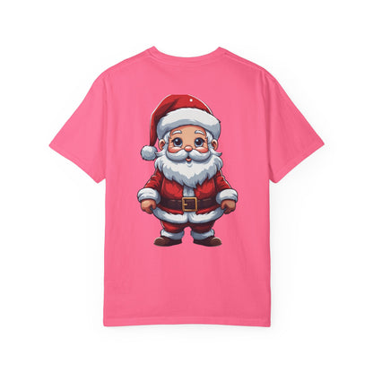 Cute Santa Claus Christmas Garment-Dyed Tee