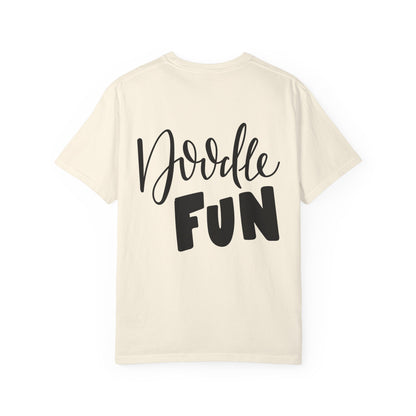 Doodle Fun Tee Hand Lettered Artist Graphic