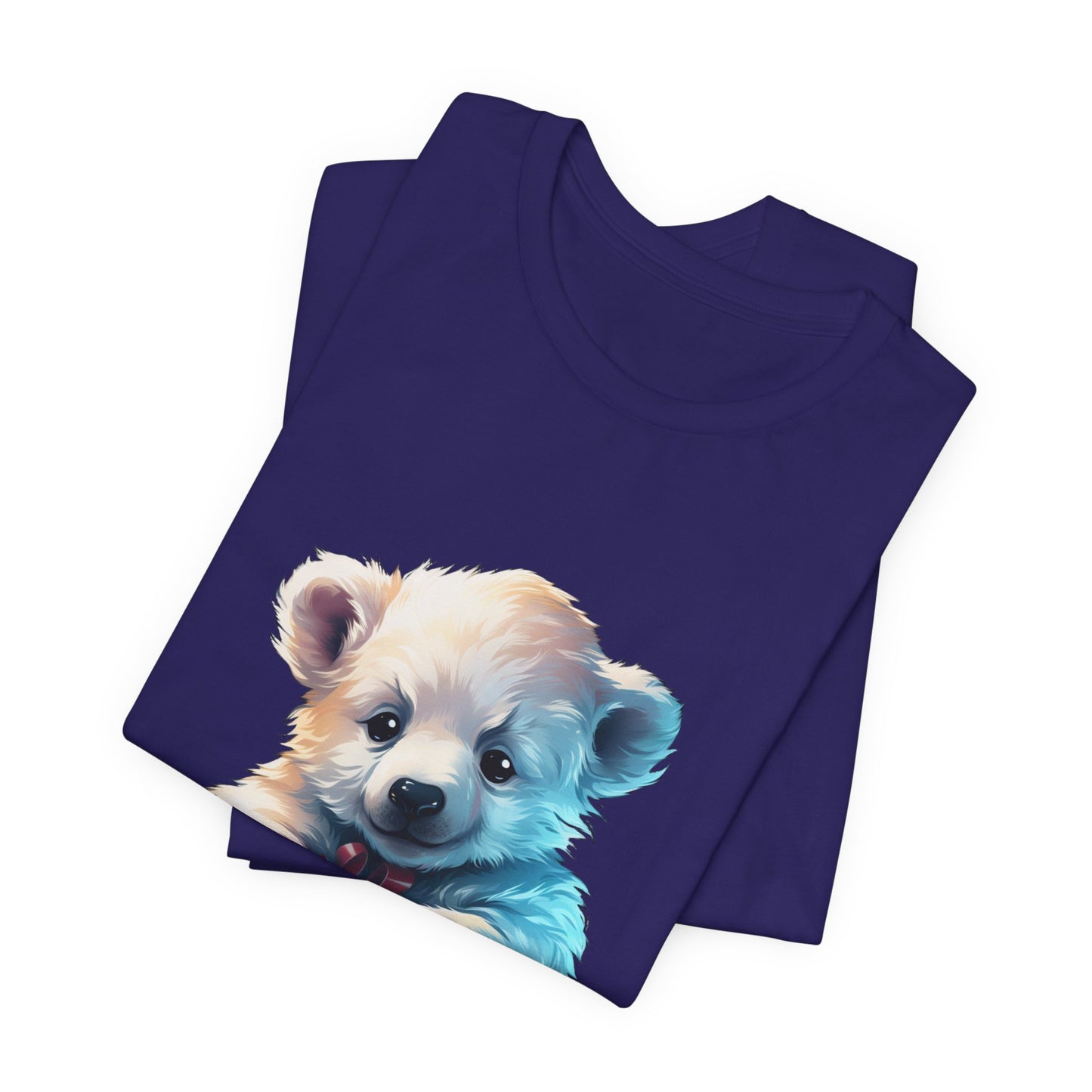 Cute Polar Bear Christmas T-Shirt Gift Tee