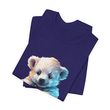 Cute Polar Bear Christmas T-Shirt Gift Tee