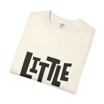 Little Man Tee Cute Toddler Boy Garment-Dyed