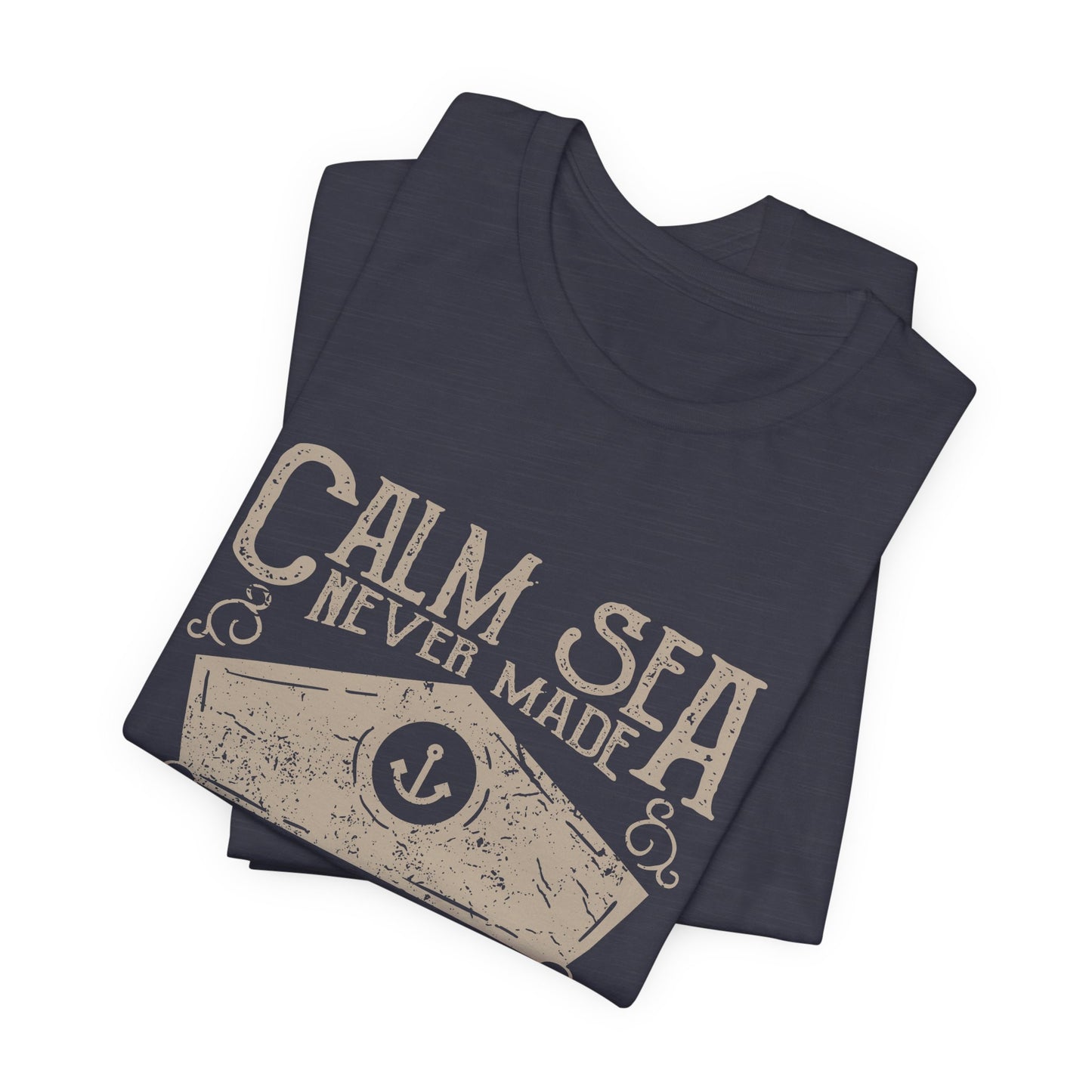 Calm Sea Skilled Sailor T-Shirt Nautical Tee