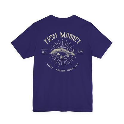 Fish Market Vintage Tee Est. 1999 Fishing Shirt