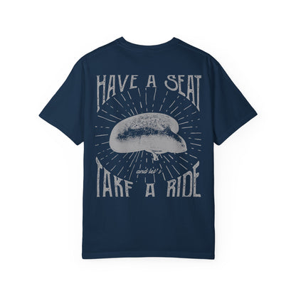 Cycling Tee Have a Seat Take a Ride Vintage