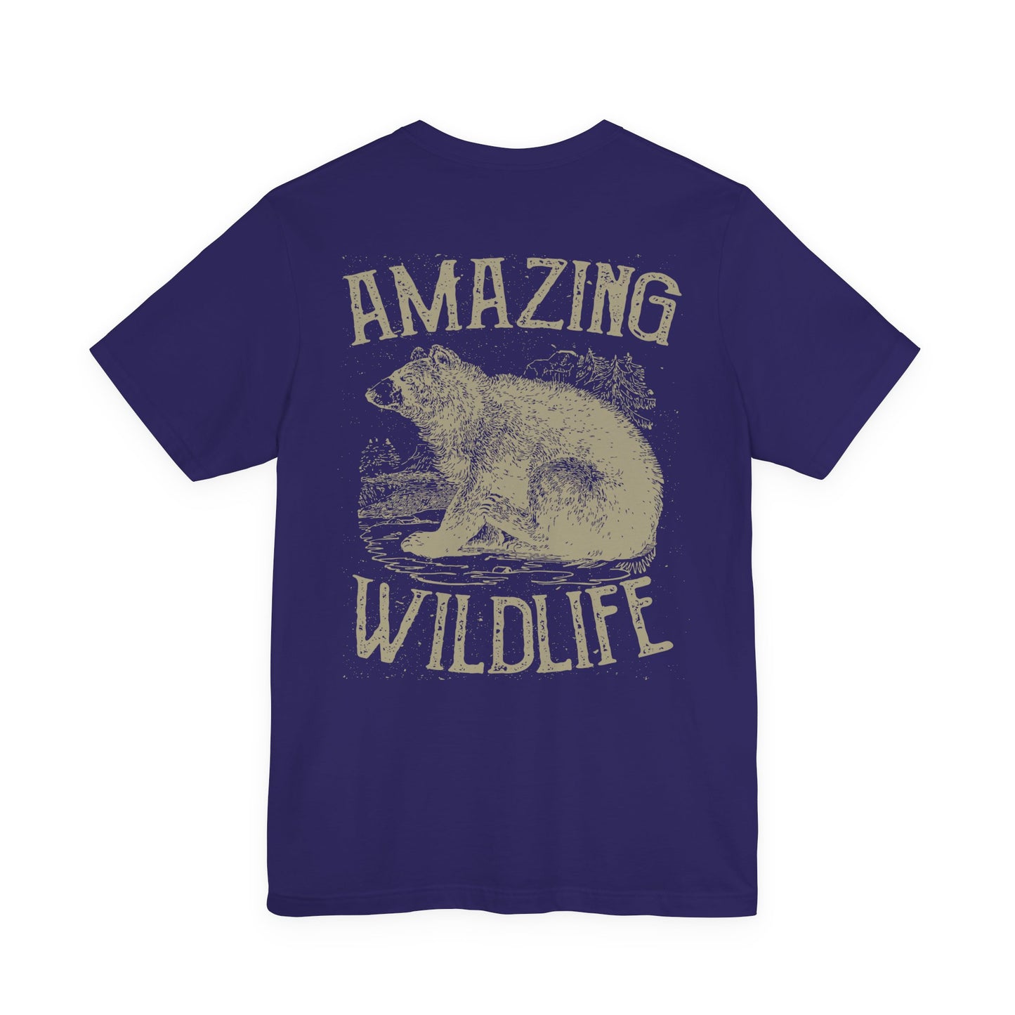 Amazing Wildlife Bear T-Shirt Vintage Outdoors