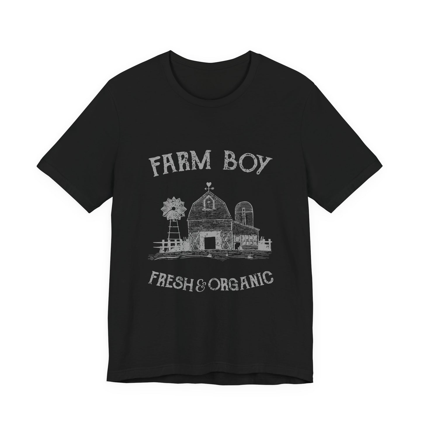 Farm Boy T-Shirt Fresh & Organic Barn Tee