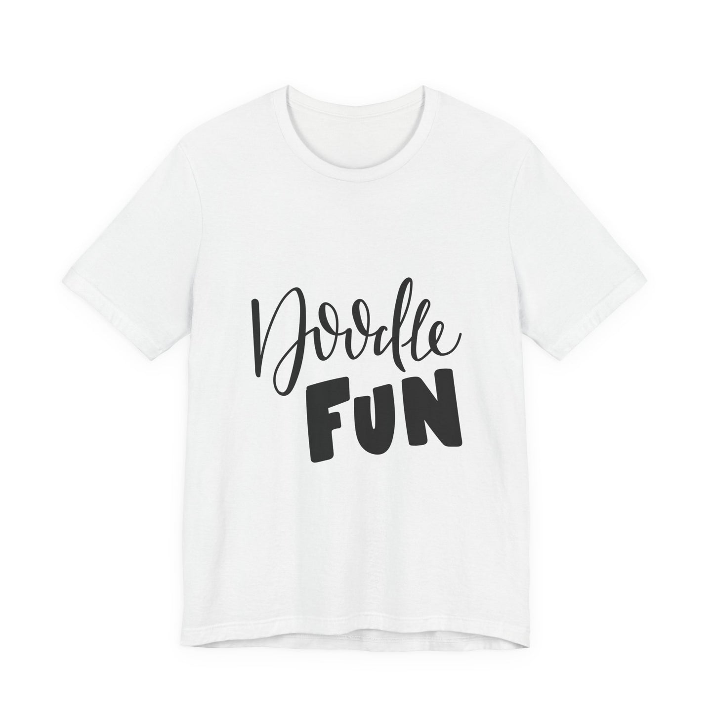 Doodle Fun T-Shirt Hand Lettered Artist Tee