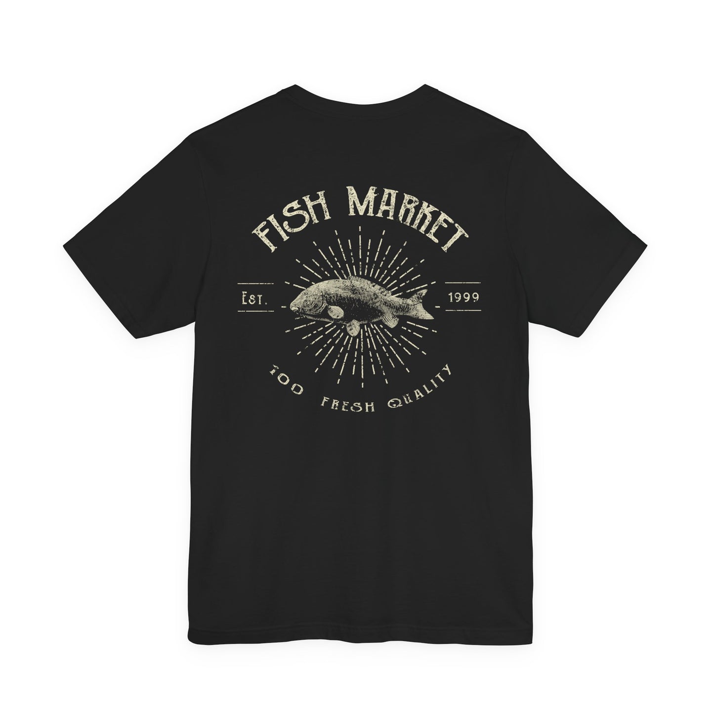 Fish Market Vintage Tee Est. 1999 Fishing Shirt